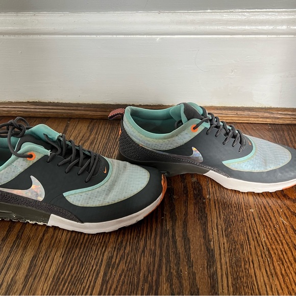 Nike Air Max Thea Premium 616723-101 Silver Gray Glacier Ice Orange (Size 8) - Picture 6 of 6